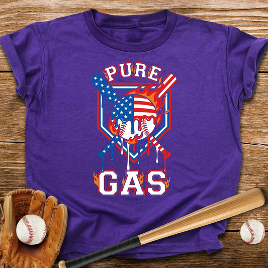 Pure Gas Patriotic Baseball Youth Tee - HomeRun PrintsKids clothes