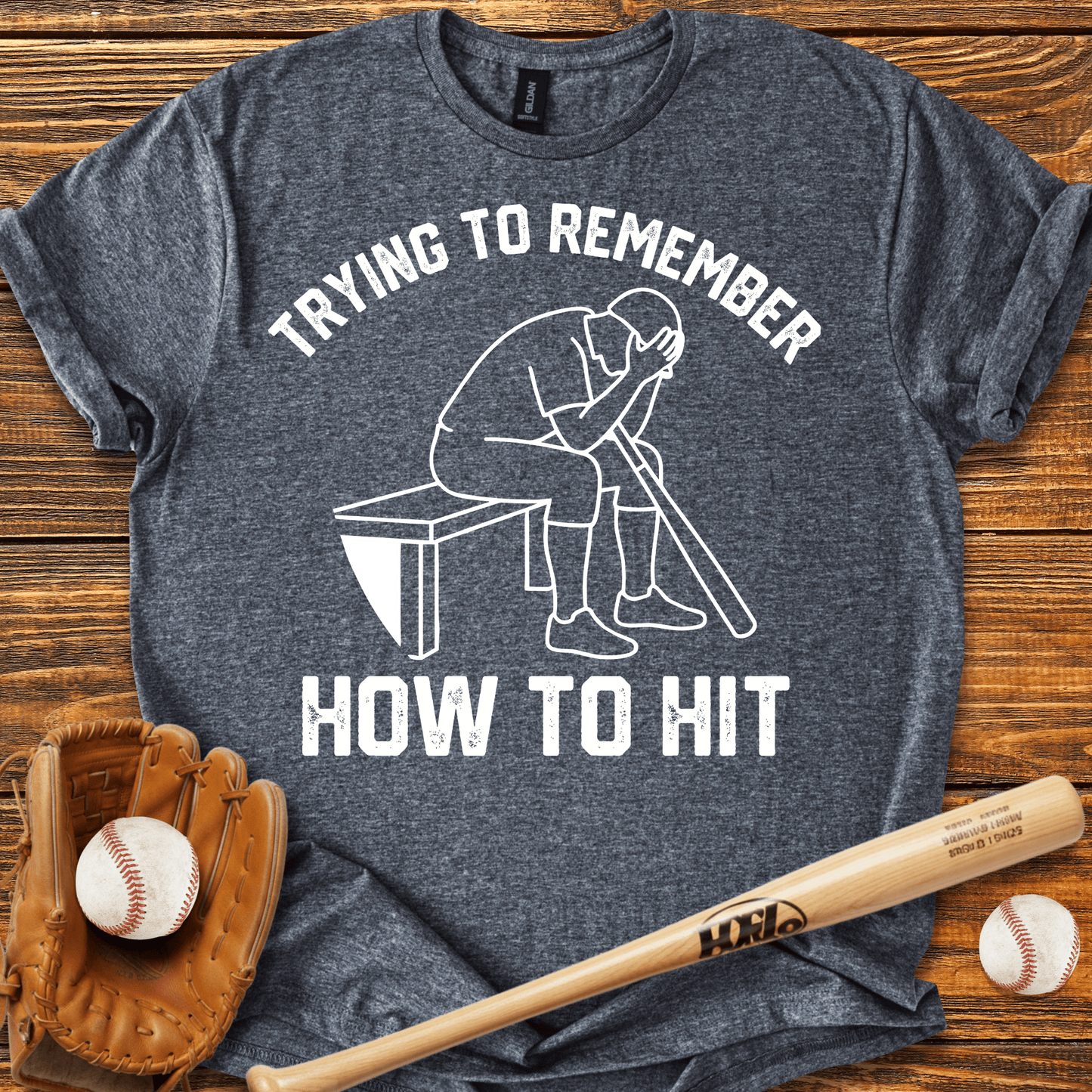 Remember How To Hit T-Shirt - HomeRun PrintsT-Shirt