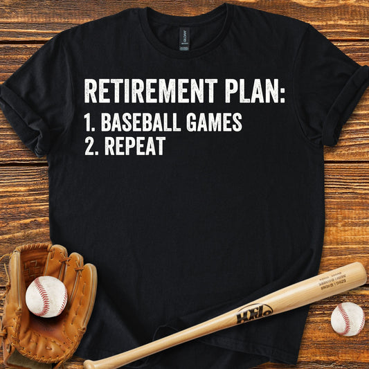 Retirement Plan Grandma T-shirt - HomeRun PrintsT-Shirt
