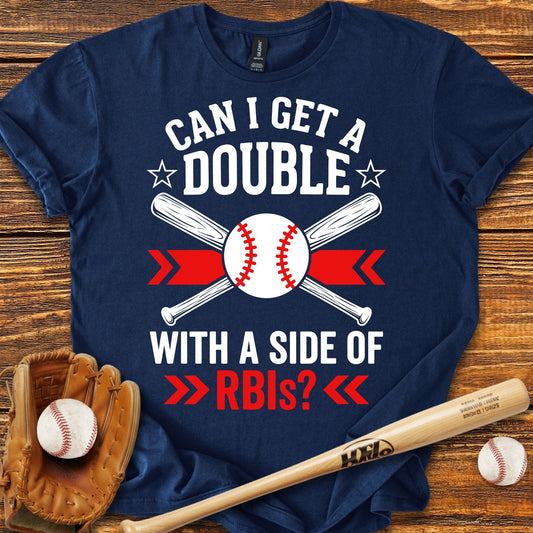 Side Of Rbis Baseball T-shirt - HomeRun PrintsT-Shirt