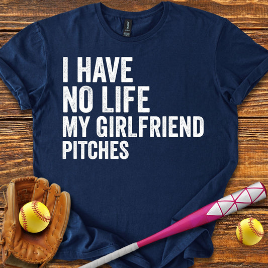 Softball Boyfriend T-shirt - HomeRun PrintsT-Shirt