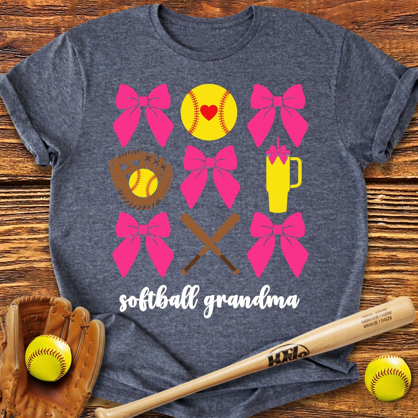 Softball Grandma T-Shirt - HomeRun PrintsT-Shirt