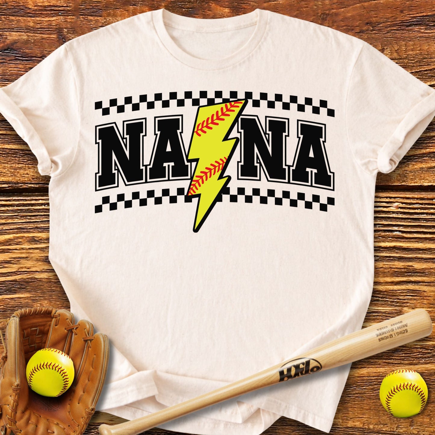 Softball Nana T-Shirt - HomeRun PrintsT-Shirt