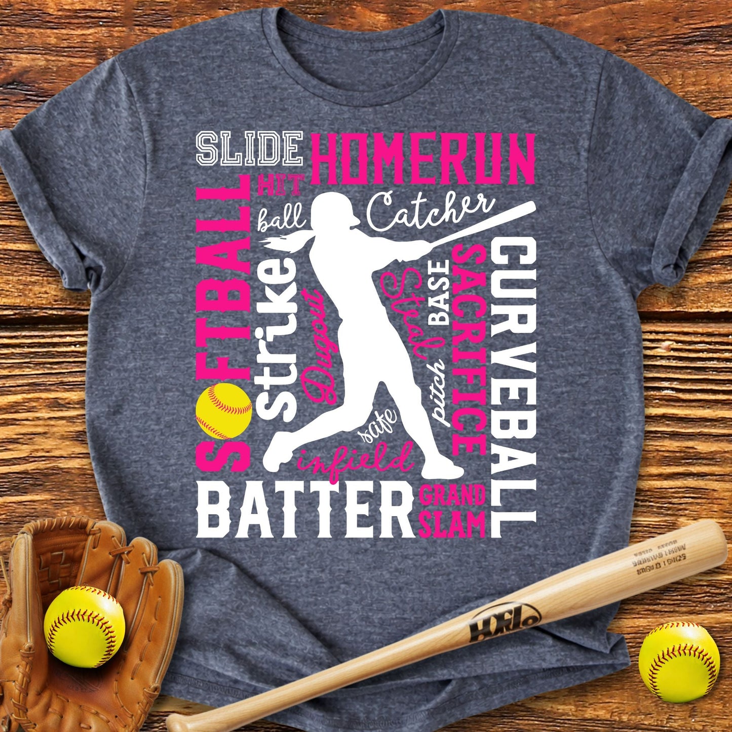 Softball Strike T-Shirt - HomeRun PrintsT-Shirt