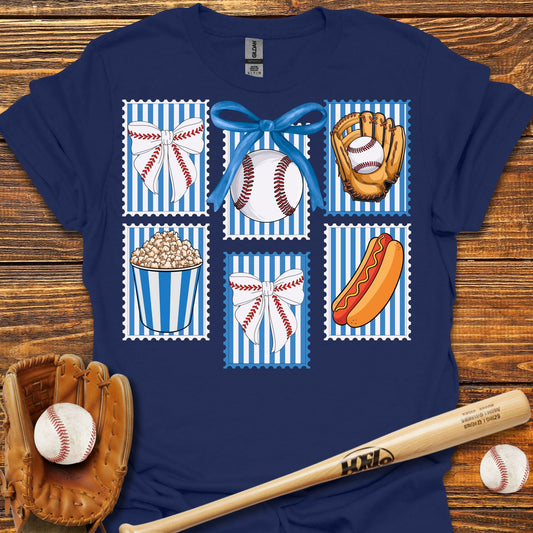 Stamps Coquette Bow T-Shirt - HomeRun PrintsT-Shirt