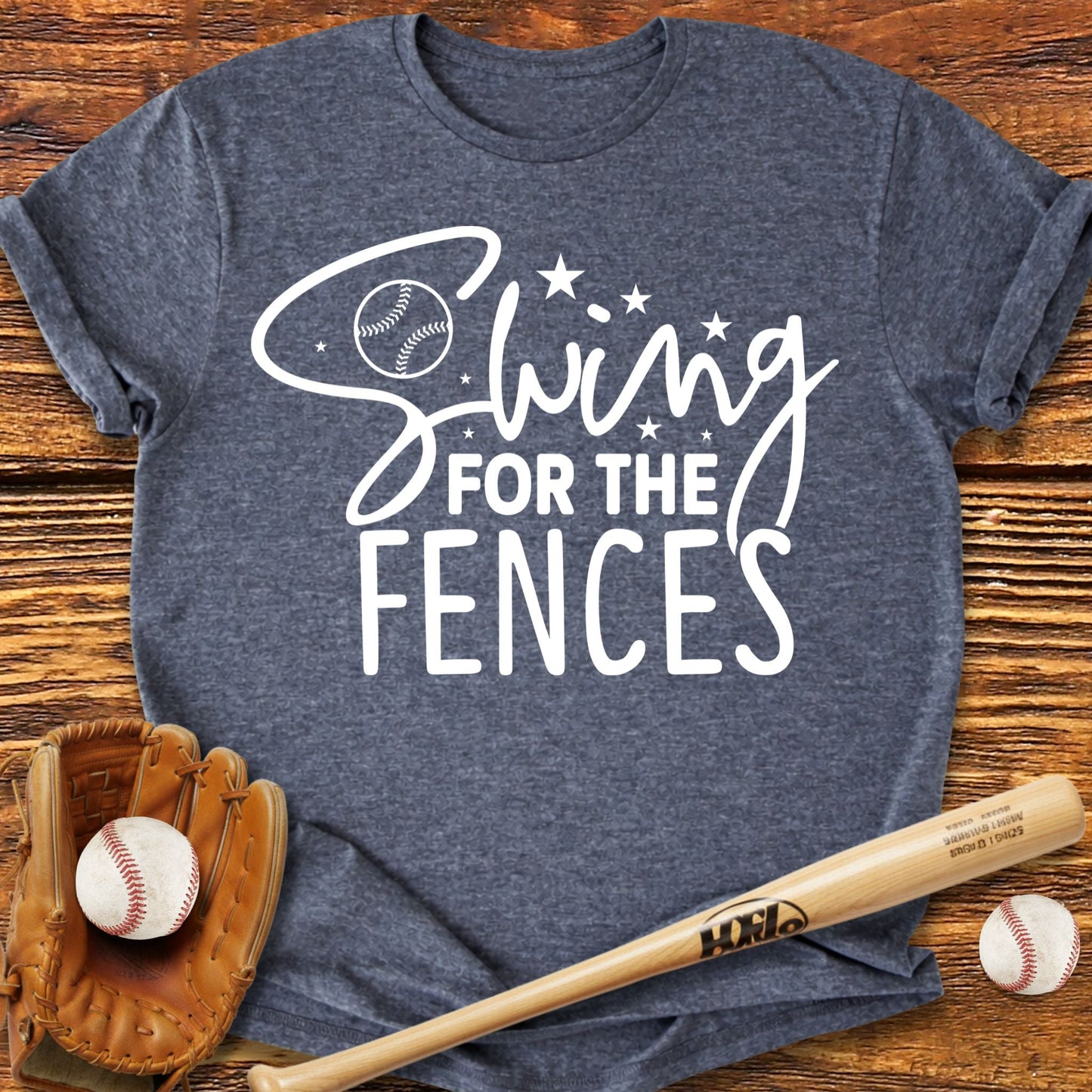 Swing For The Fences T-Shirt - HomeRun PrintsT-Shirt