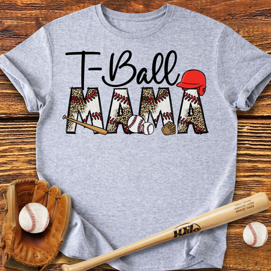T - ball Mama T-Shirt - HomeRun PrintsT-Shirt
