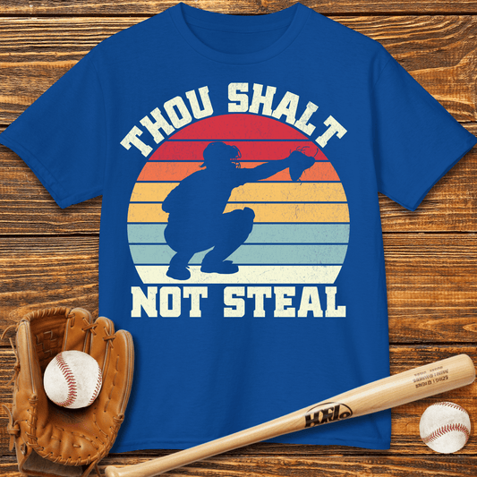 Thou Shalt Not Steal Kids T-Shirt - HomeRun PrintsKids clothes
