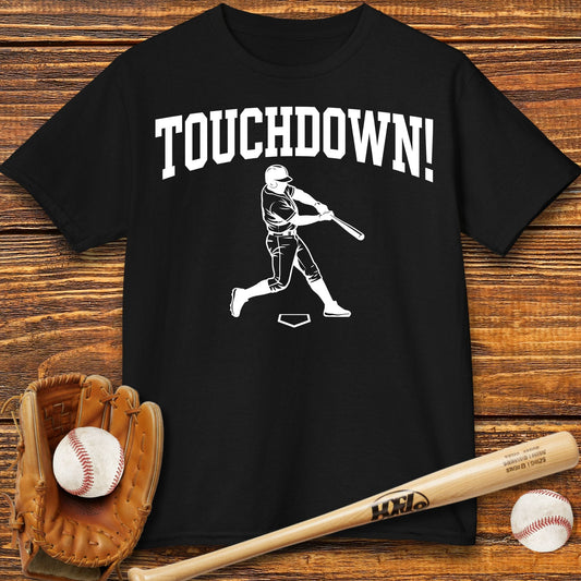 Touchdown Baseball Kids T-Shirt - HomeRun PrintsKids clothes