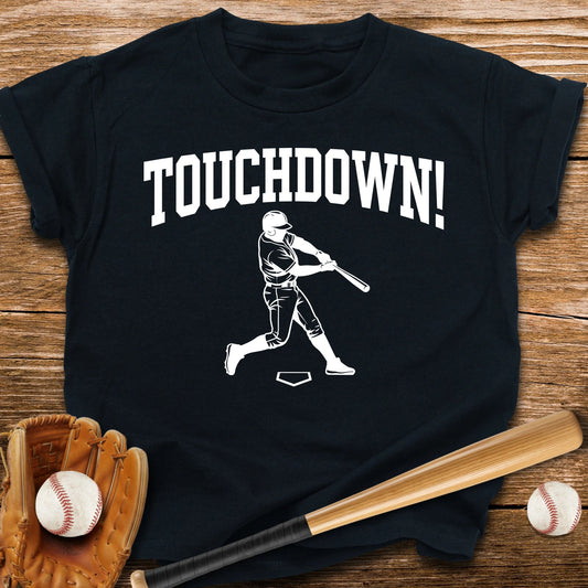 Touchdown Baseball Youth Tee - HomeRun PrintsKids clothes