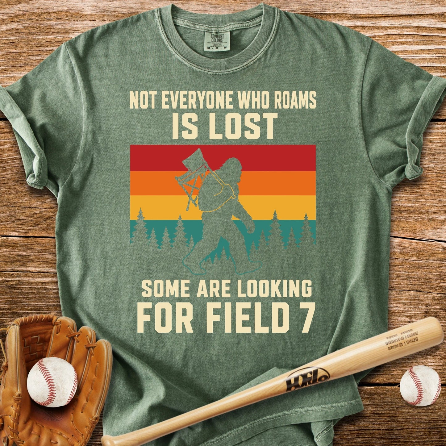 Travel Ball Bigfoot - HomeRun PrintsComfort Colors