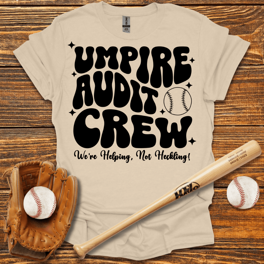 Umpire Audit Crew T-Shirt - HomeRun PrintsT-Shirt