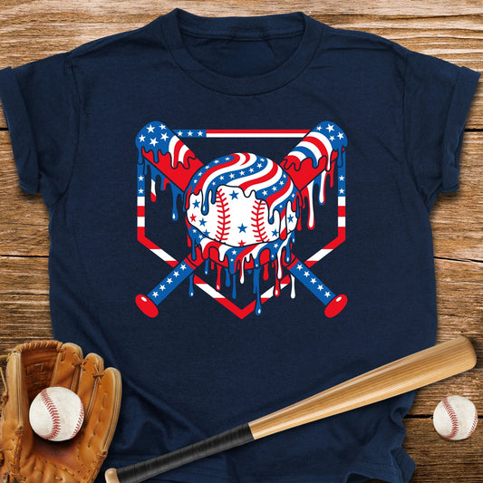 USA Baseball Drip Youth Tee - HomeRun PrintsKids clothes