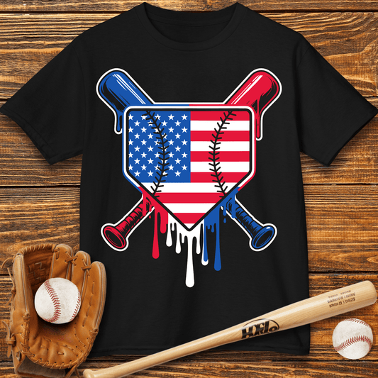 USA Drip Kids T-Shirt - HomeRun PrintsKids clothes