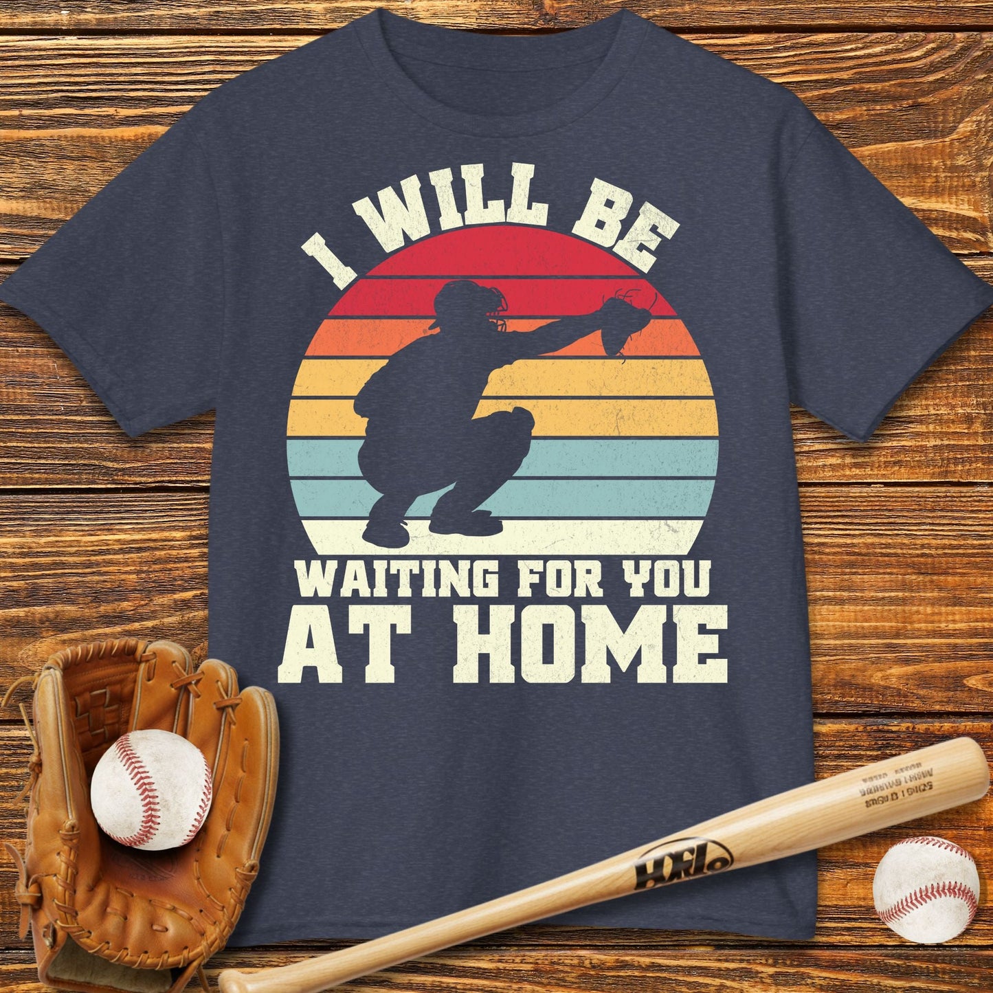 Wating For You At Home Kids T-Shirt - HomeRun PrintsKids clothes