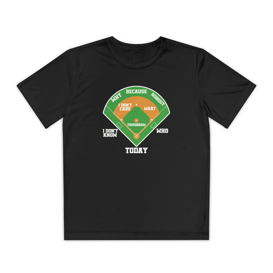 Who's on First Youth Athletic Tee - HomeRun PrintsKids clothes