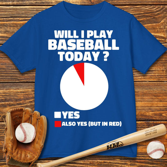 Will I Play Baseball Kids T-Shirt - HomeRun PrintsKids clothes