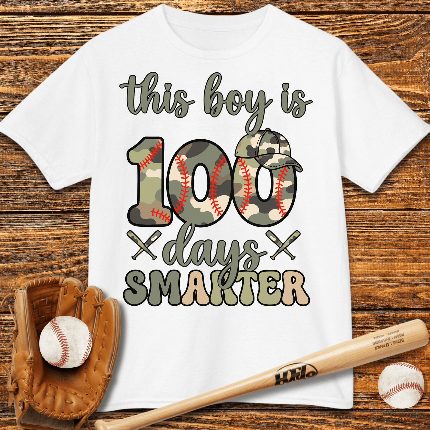 100 Days Of School Kids T-Shirt - HomeRun PrintsKids clothes