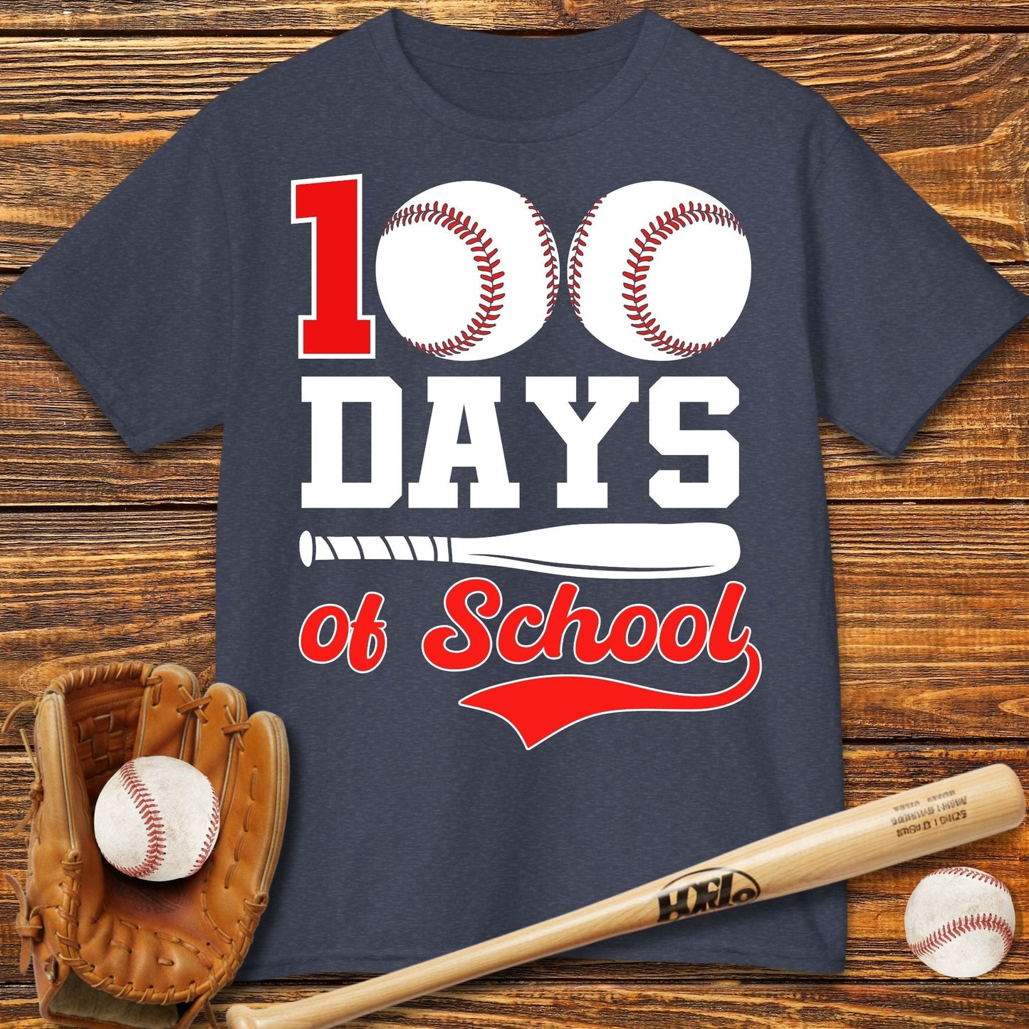 100 Days Of School Kids T-Shirt - HomeRun PrintsKids clothes