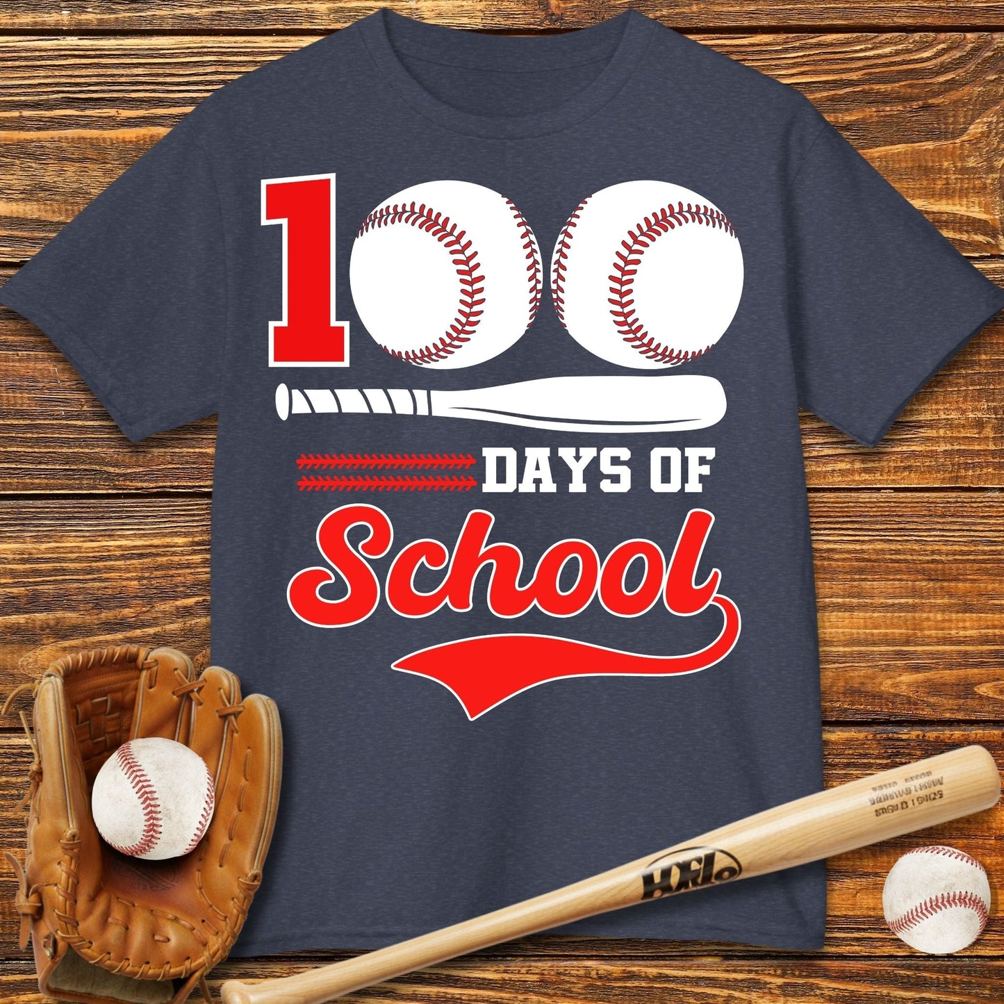 100 Days Of School Kids T-Shirt - HomeRun PrintsKids clothes