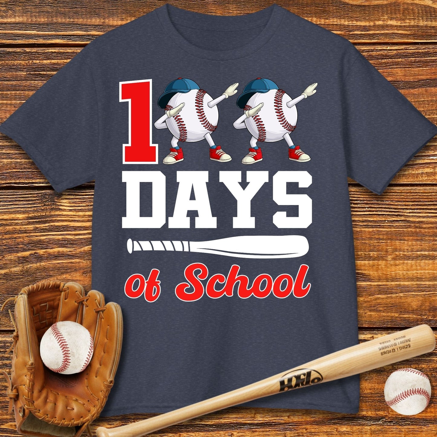 100 Days Of School Kids T-Shirt - HomeRun PrintsKids clothes