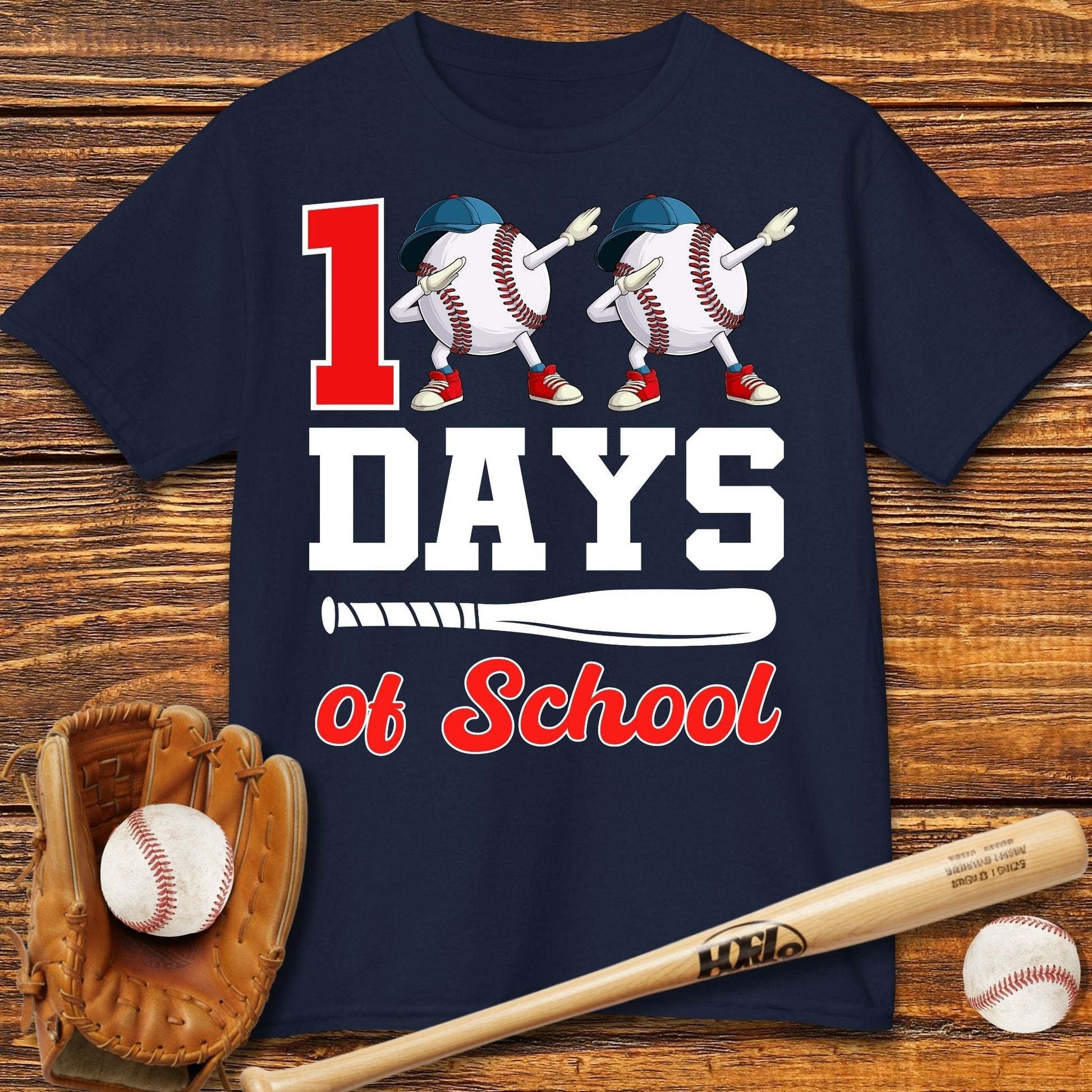 100 Days Of School Kids T-Shirt - HomeRun PrintsKids clothes