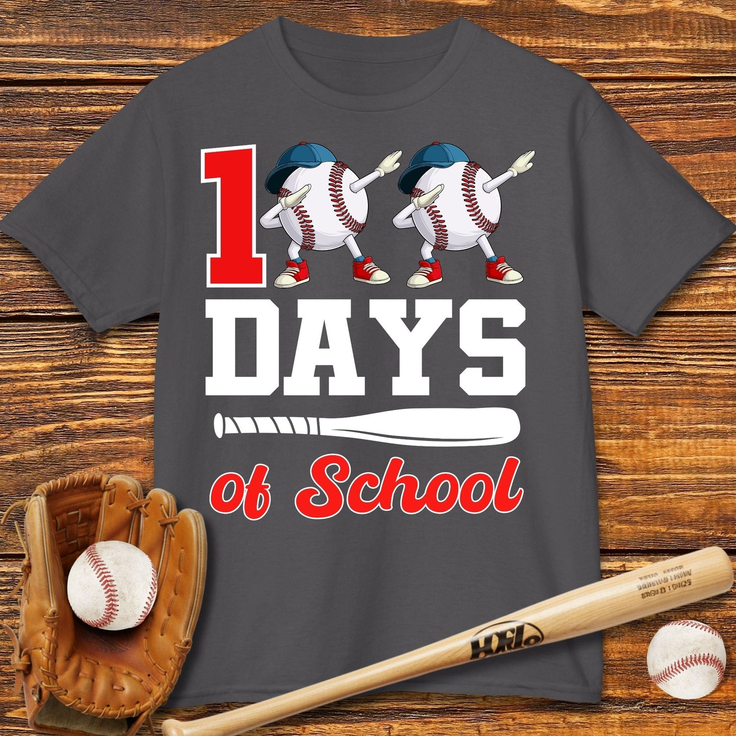 100 Days Of School Kids T-Shirt - HomeRun PrintsKids clothes