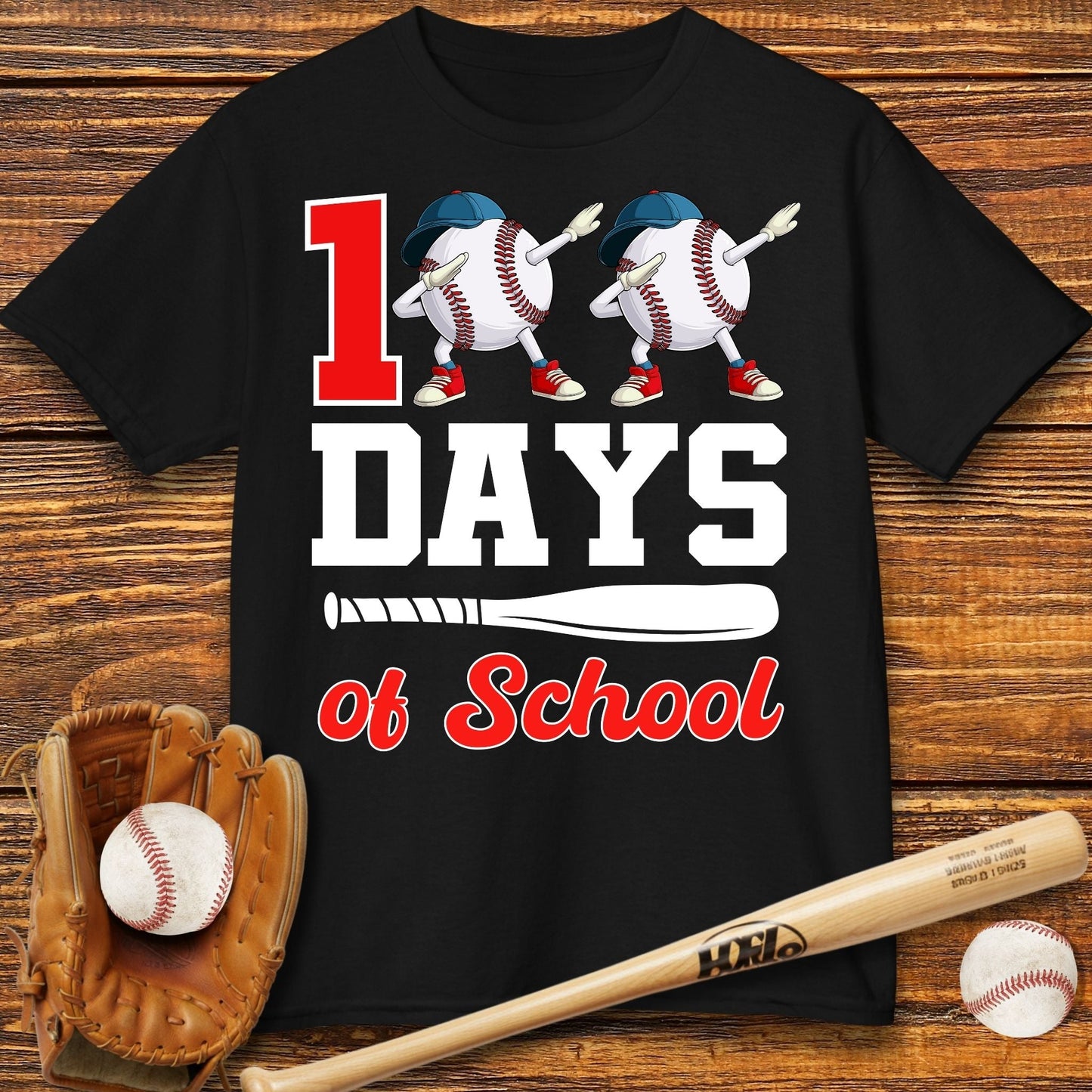 100 Days Of School Kids T-Shirt - HomeRun PrintsKids clothes