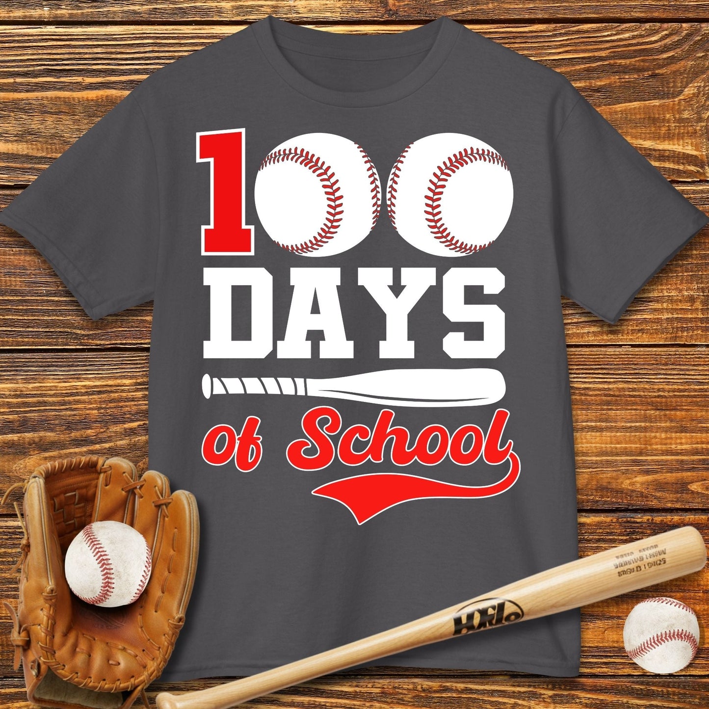 100 Days Of School Kids T-Shirt - HomeRun PrintsKids clothes