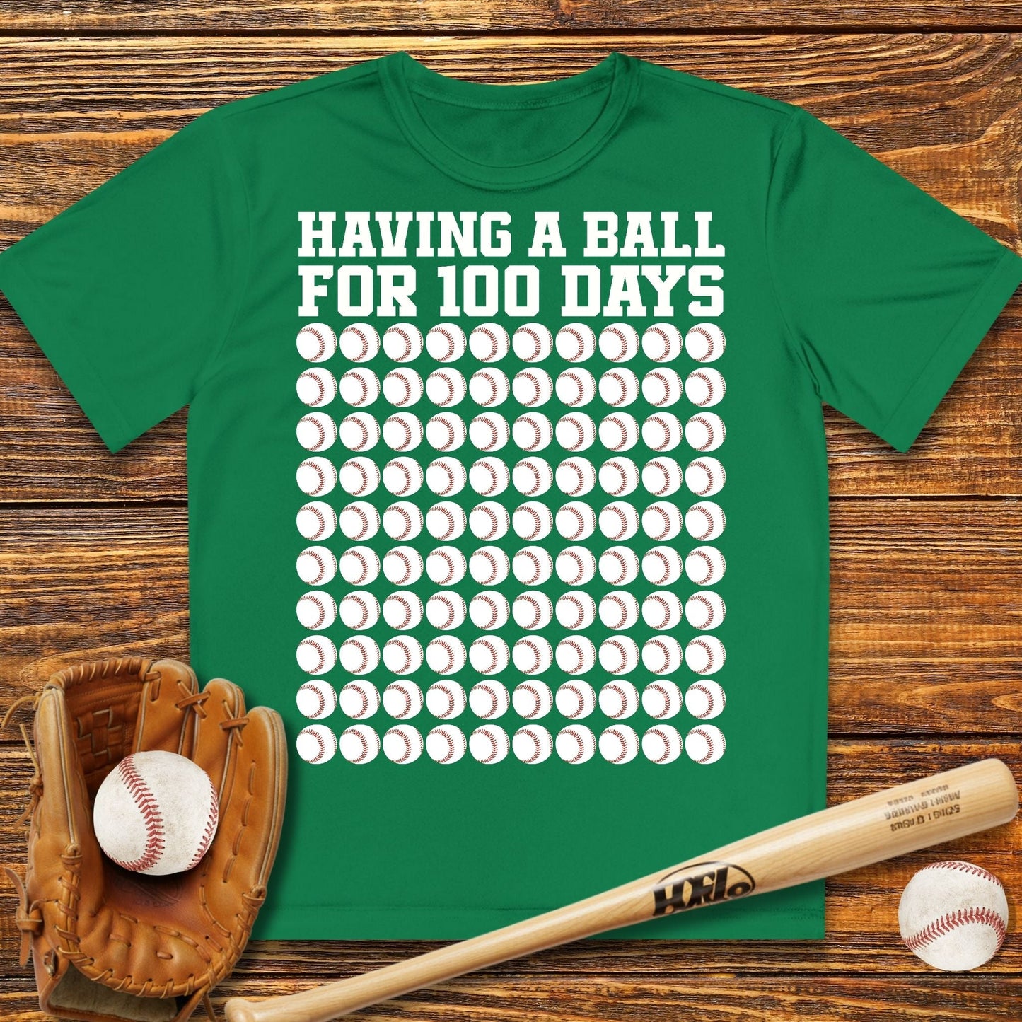 100 Days Of School Youth Athletic Tee - HomeRun PrintsKids clothes