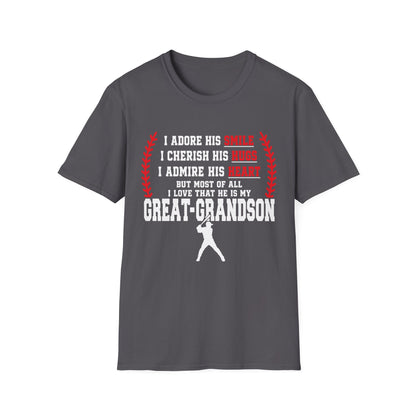 Adores Her Great-Grandson T-Shirt