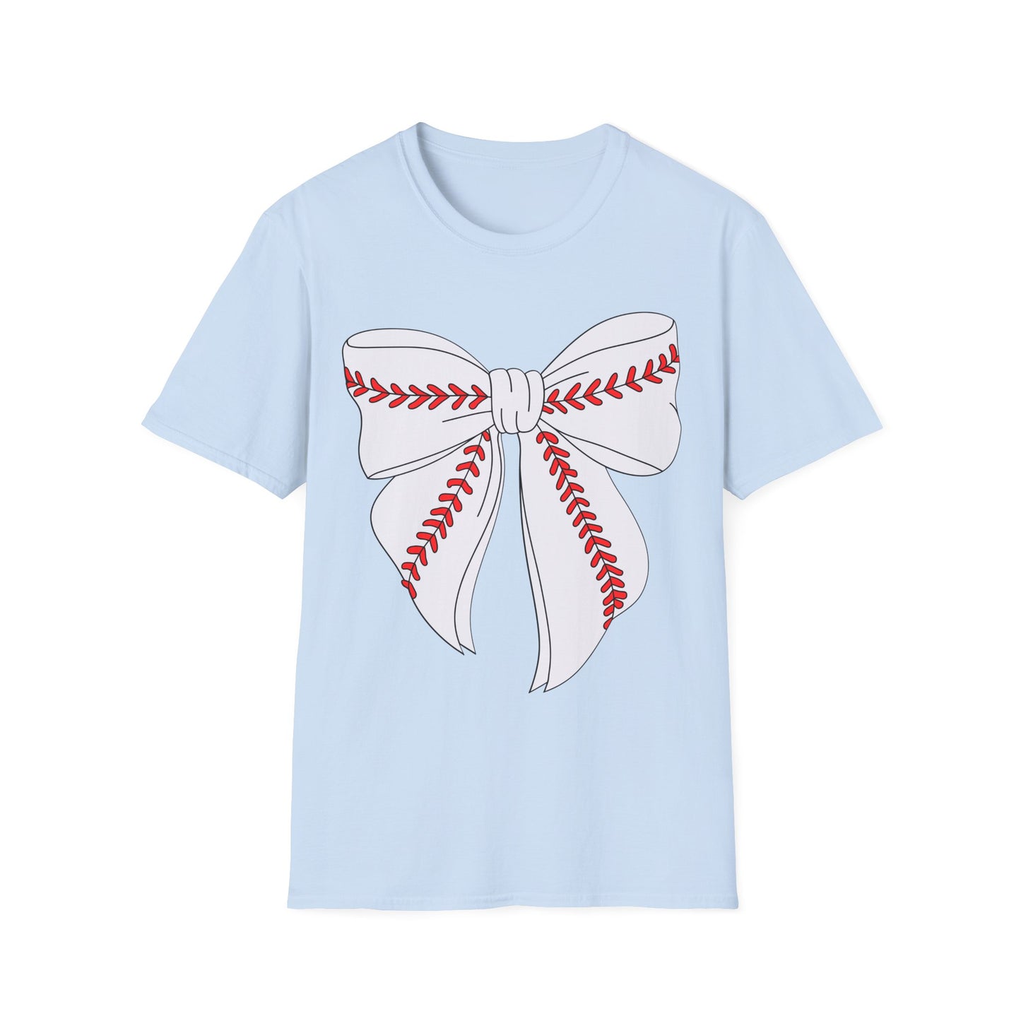 Charming Bow Graphic T-Shirt for All Occasions, Gift for Her, Casual Wear, Holiday Apparel, Trendy Fashion Statement