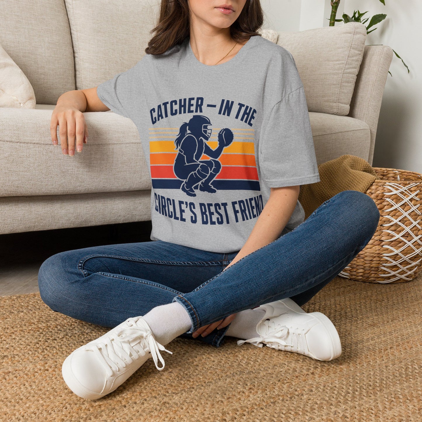 Softball Catcher Loyalty T-Shirt