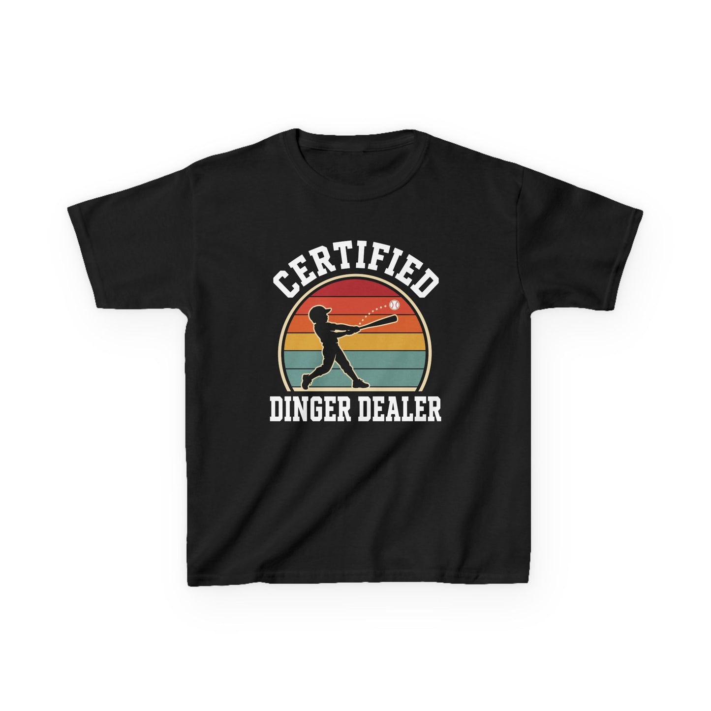 Certified Dinger Dealer Kids T-shirt