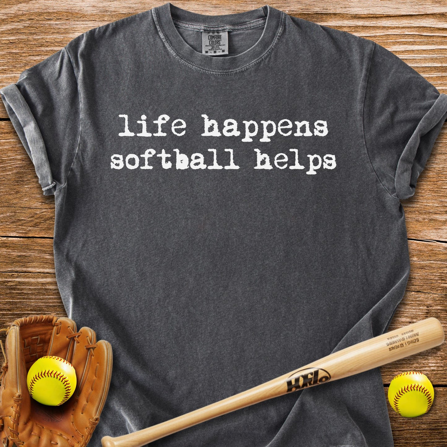 Softball Fixes Everything T-Shirt