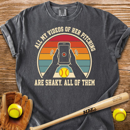 Shaky Pitching Video Hands T-Shirt