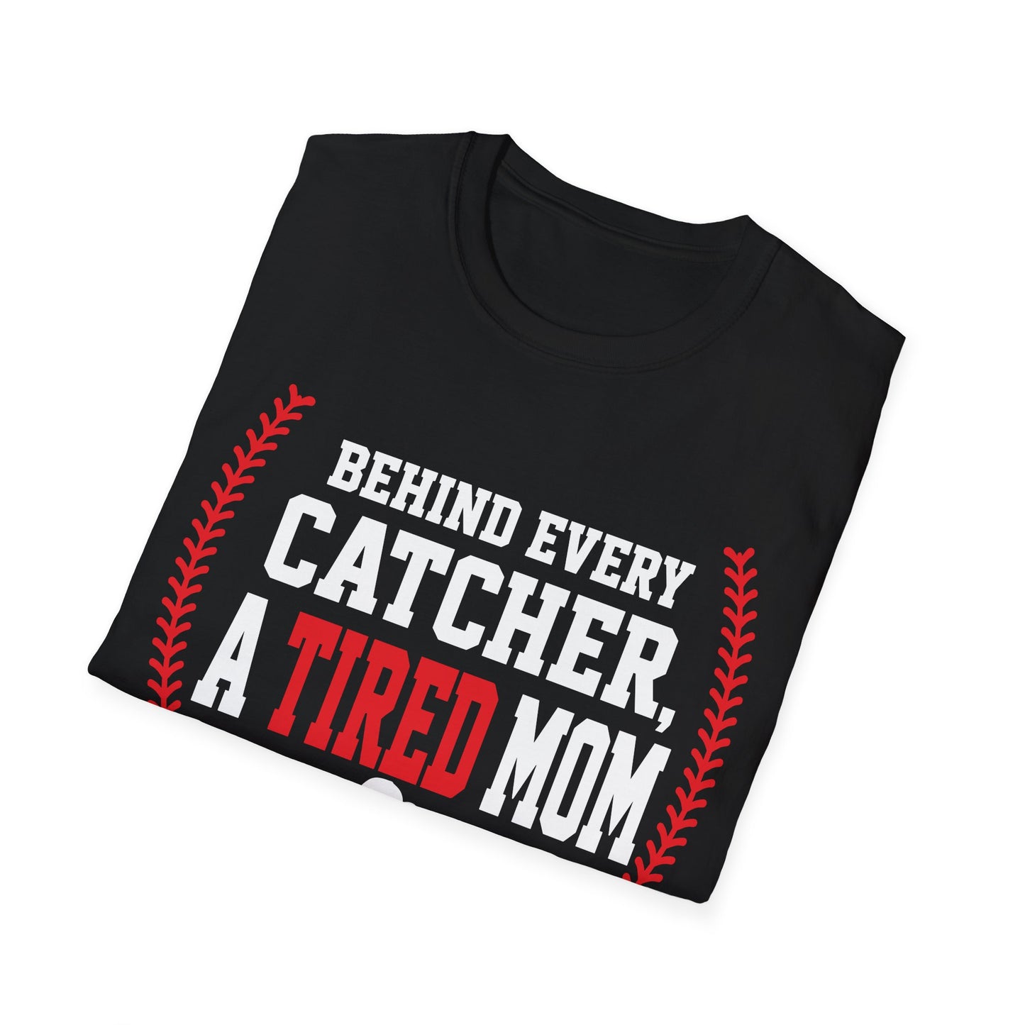 Catcher Mom Exhaustion T-Shirt