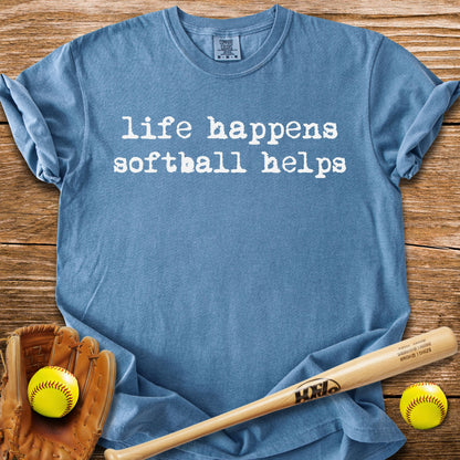 Softball Fixes Everything T-Shirt