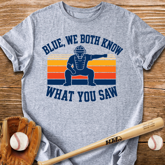 Catcher Frames The Ump T-Shirt