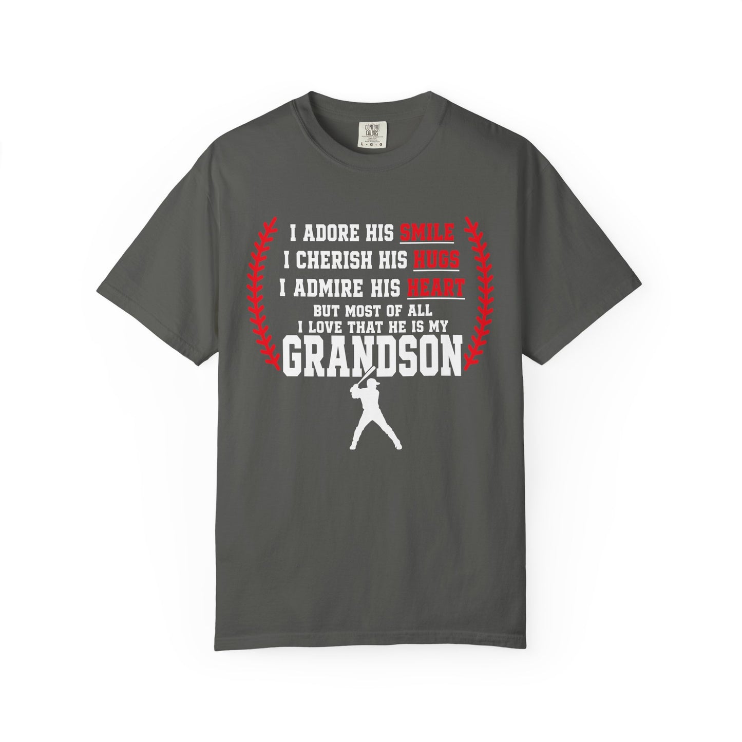 Grandma's Baseball Heart T-Shirt
