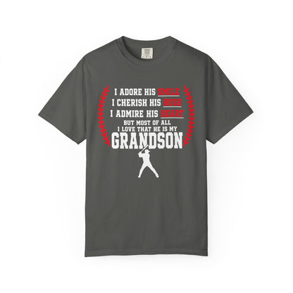 Grandma's Baseball Heart T-Shirt