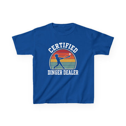 Certified Dinger Dealer Kids T-shirt