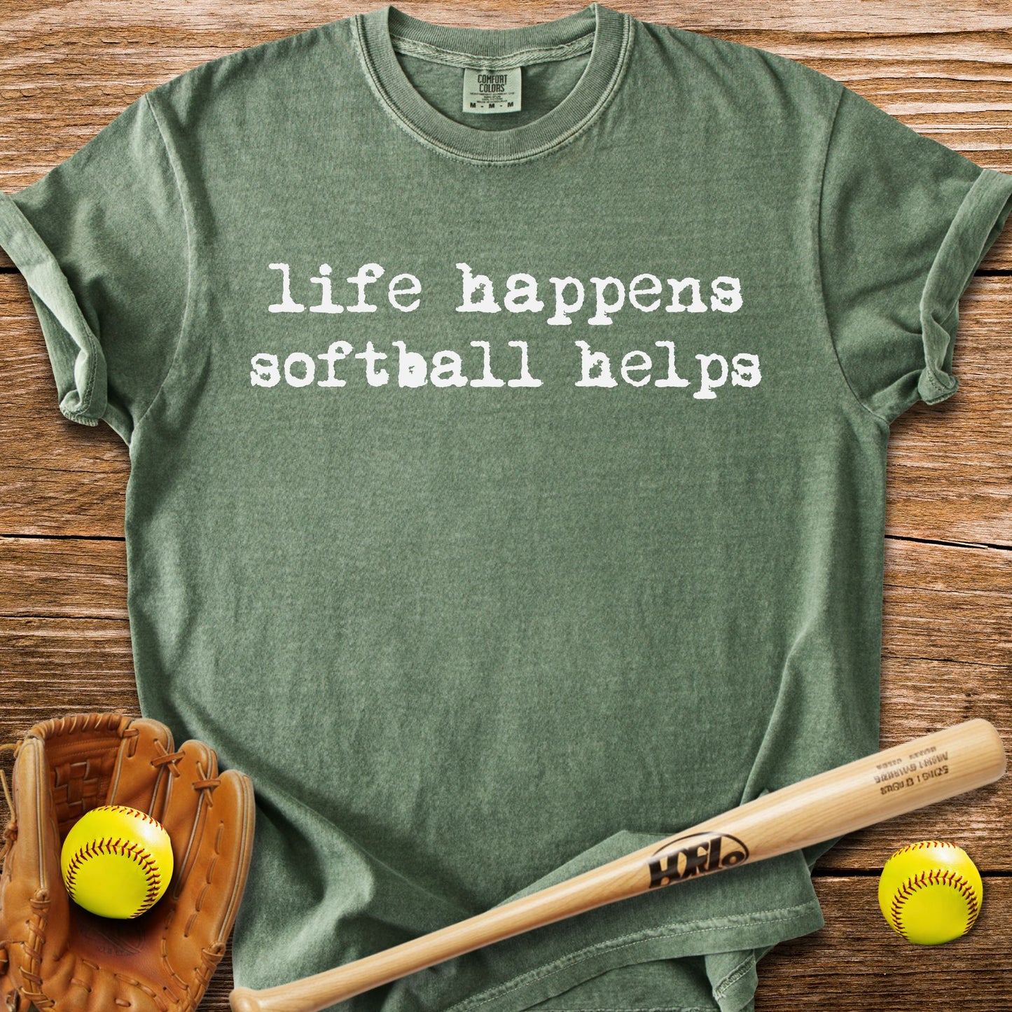 Softball Fixes Everything T-Shirt