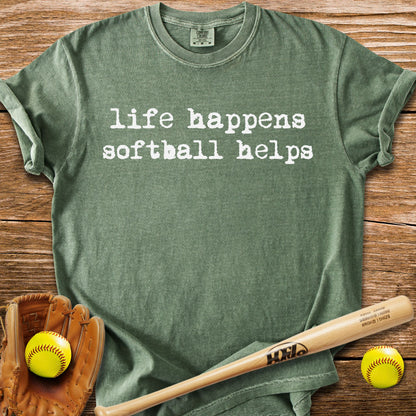 Softball Fixes Everything T-Shirt