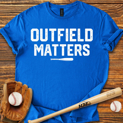 Outfield Matters Adult T-Shirt