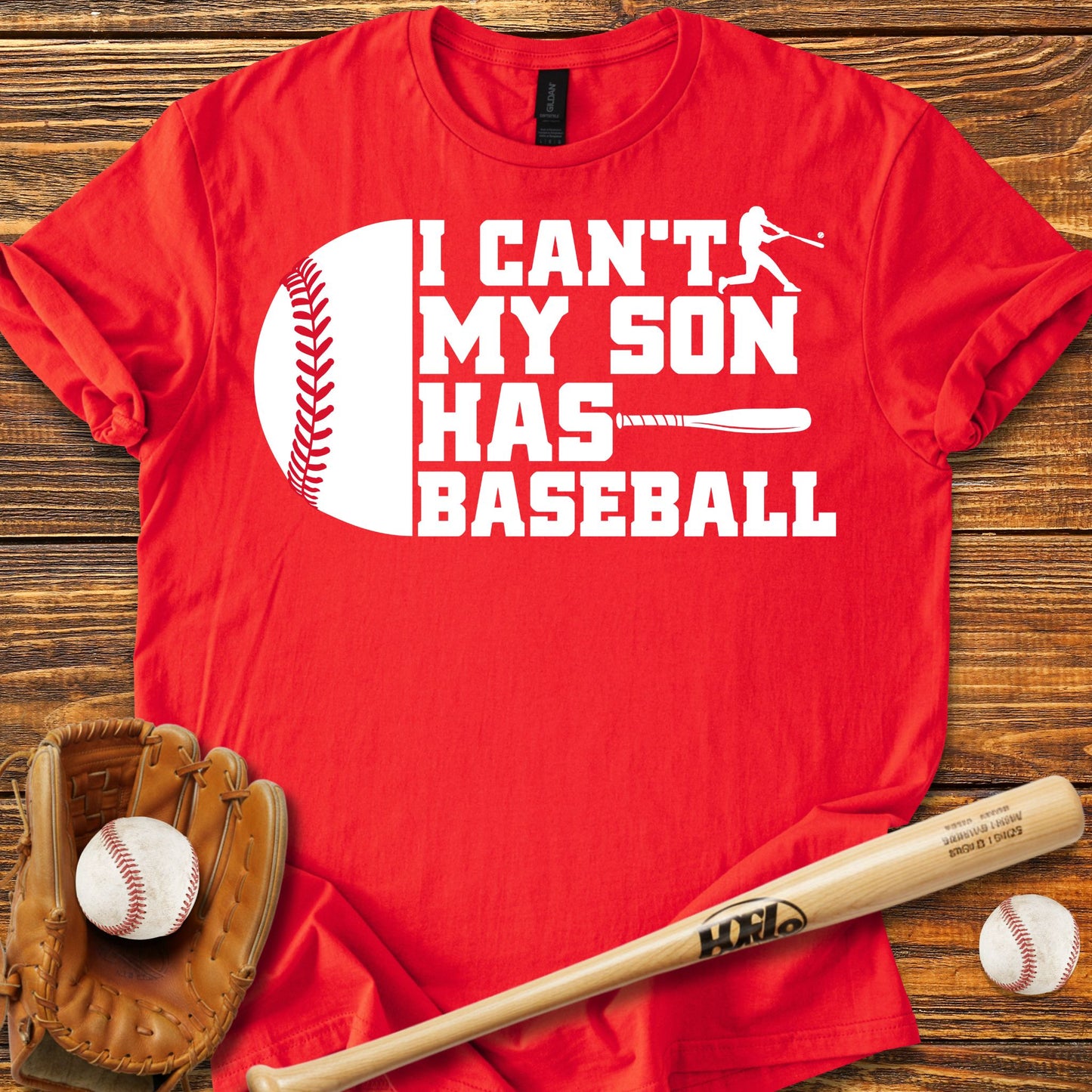 I Can't My Son Has Adult T-Shirt