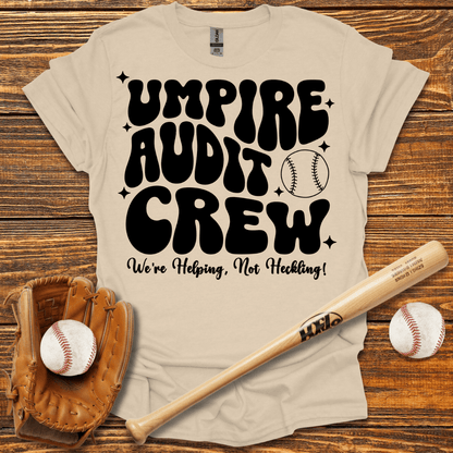 Umpire Audit Crew Adult T-Shirt