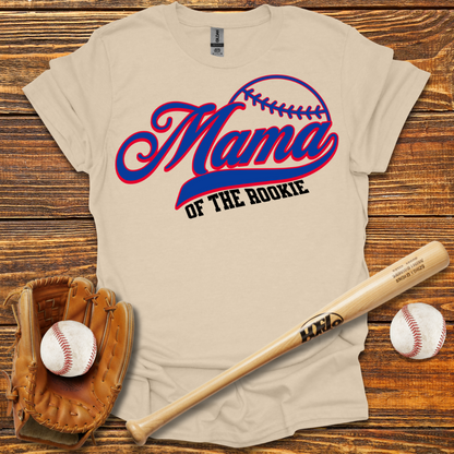 Mama Of The Rookie Adult T-Shirt