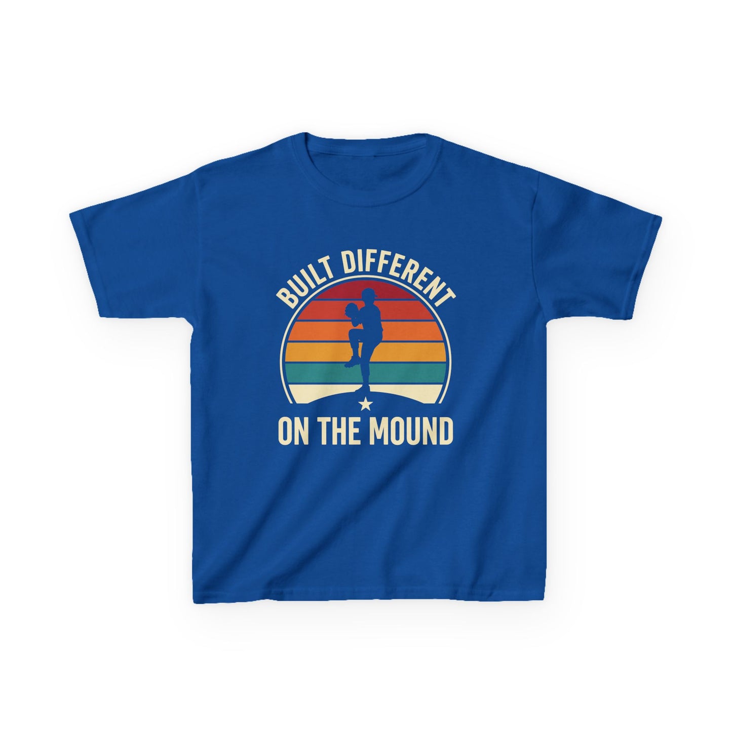 Built Different Pitcher Kids T-shirt