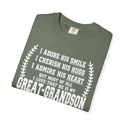 Adores Her Great-Grandson T-Shirt